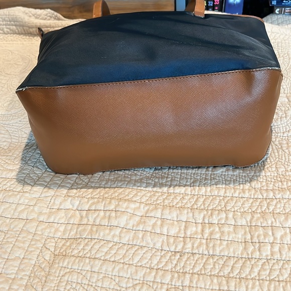 MICHAEL KORS BLUE NYLON TOTE DOUBLE HANDLES - Picture 3 of 14